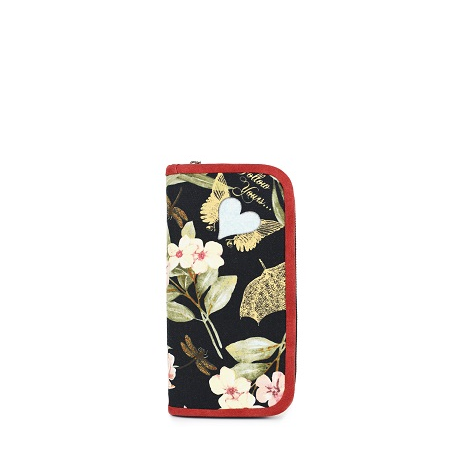 Floral Fabric Wallet